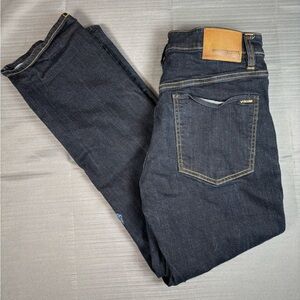 Volcom Solver Modern Straight Jeans Men’s 32 Dark Wash Denim